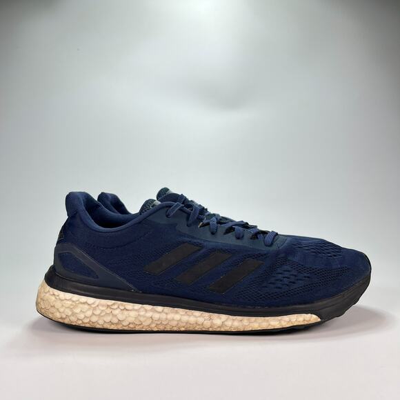 Adidas Response Boost LT Blue Black Running Shoes Sneakers CP9551 Men’s Size 10 - Picture 1 of 12
